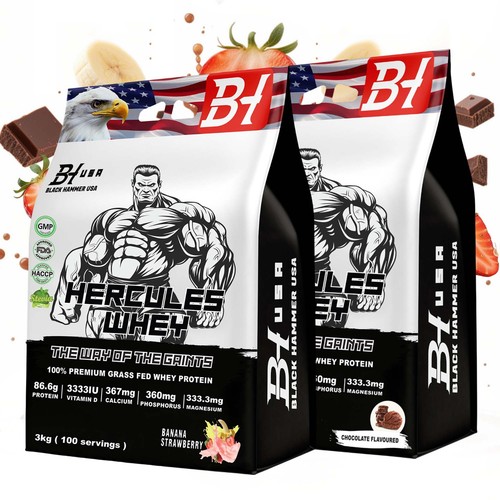 Hercules whey protein - protein, 3