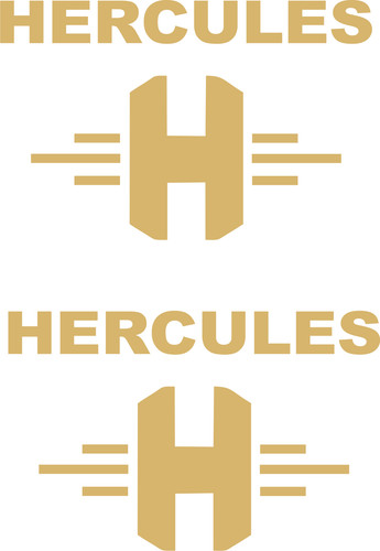 Hercules h aufkleber - ",