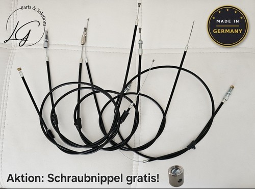 Bowdenzug set teilig für - 5, teilig-für